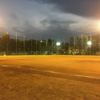 Photo taken at 麻布運動場 軟式野球場 by BB J. on 8/6/2017