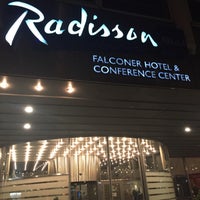 Photo taken at Radisson Blu Falconer Hotel &amp;amp; Conference Center by Emrah V. on 9/18/2016