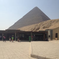 Photo taken at Great Pyramids of Giza by Dimuan on 5/1/2013