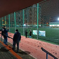 Photo taken at Стадион «Спартак-Пламя» by Gizmo on 11/19/2021