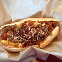 Photo taken at Urban Hotdog Company by Wendy F. on 6/1/2013