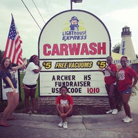 Photo taken at Lighthouse Express Car Wash by Brian on 7/26/2013