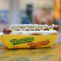 Photo taken at Nathan&amp;#39;s Famous by Nathan&amp;#39;s Famous on 9/27/2013