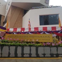 Photo taken at Wat Ananda Metyarama by Tarn K. on 5/29/2018