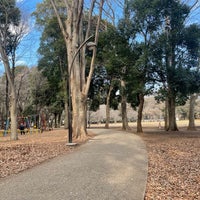 Photo taken at 砧公園ランニングコース by Sheen on 2/22/2022