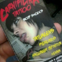 Photo taken at Carnificina Tattoo by Pedro P. on 9/18/2012