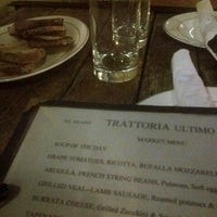 Photo taken at Trattoria Ultimo by Zoe T. on 12/2/2012