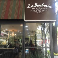 Photo taken at La Barbería Shop &amp;amp; Spa by Rodrigo Z. on 7/16/2016