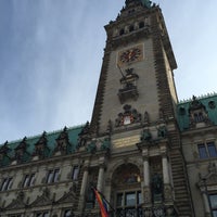 Photo taken at Hamburger Rathaus by Anna S. on 8/2/2015