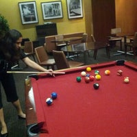 Photo taken at North Harbor Towers Pool table by Anj T. on 11/20/2012
