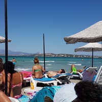 Photo taken at Küçük Ilıca Plajı by Funda B. on 8/31/2017