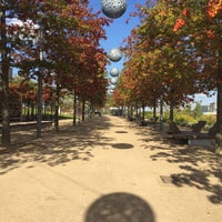 Photo taken at Queen Elizabeth Olympic Park by Yu K. on 10/8/2015