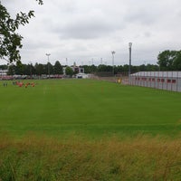 Photo taken at Trainingsgelände FC Bayern München by Waldemar M. on 7/28/2019