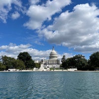 Photo taken at Capitol Reflecting Pool by Julie B. on 10/7/2023