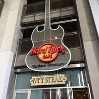 Photo taken at Hard Rock Cafe Yankee Stadium by Iván C. on 5/2/2017