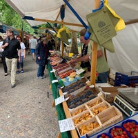 Photo taken at Wochenmarkt Karl-August-Platz by Simónir G. on 7/6/2019