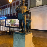 Photo taken at William Hogarth Statue by Ozden A. on 3/11/2022
