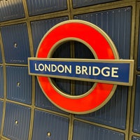 Photo taken at London Bridge Jubilee Line Westbound Platform by Ozden A. on 2/29/2024