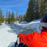 Photo taken at Steamboat Snowmobile Tours by Joanna S. on 3/7/2021