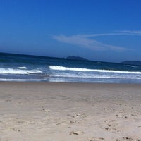 Photo taken at Praia do Ervino by Elaine S. on 2/17/2013