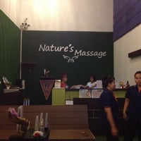 Photo taken at Nature&amp;#39;s Massage by Thun Aong P. on 5/8/2014