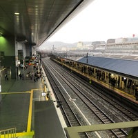 Photo taken at JR 京都駅 在来線ホーム by mimizun💮 on 3/15/2019