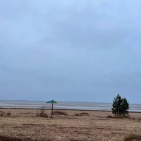Photo taken at Sestroretsk Beach by Olga K. on 11/8/2021