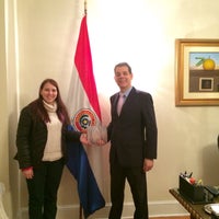 Photo taken at Embassy of Paraguay by Marylenecab on 1/16/2015
