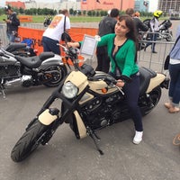 Photo taken at Тест-райд Harley Davidson by Irina K. on 6/20/2015