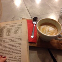 Photo taken at Tamp &amp;amp; Pull Espresso Bar by Mónika on 11/21/2015