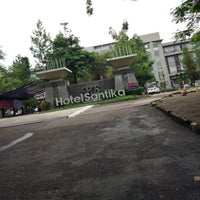 Photo taken at Hotel Santika Taman Mini Indonesia Indah by Roy I. on 11/30/2018