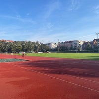 Photo taken at Friedrich-Ludwig-Jahn-Sportpark by Tarik B. on 10/2/2023