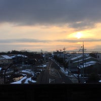Photo taken at Hieizan-Sakamoto Station by torishin on 1/3/2015
