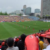 Photo taken at Prince Chichibu Memorial Rugby Stadium by Katsuhiro N. on 4/27/2024