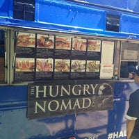 Photo taken at Hungry Nomad Truck by Matthew L. on 4/9/2014