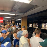Photo taken at MTA Subway - 161st St/Yankee Stadium (4/B/D) by Matthew L. on 8/20/2022