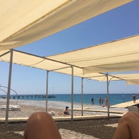Photo taken at Beach - Hotel Galeri Resort by Olenka Y. on 5/30/2016