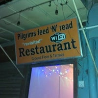 Photo taken at Pilgrims 24 Restaurant &amp;amp; Bar (Formerly Feed &amp;#39;n&amp;#39; Read) by Baba P. on 4/13/2014