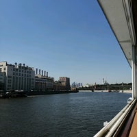 Photo taken at Причал «Большой Устьинский мост» by Антонина D. on 7/7/2021