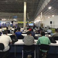 Photo taken at Campus Party Brasil 10 #CPBr10 by 🌸Juliana F. on 2/3/2017