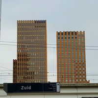 Photo taken at Amsterdam Zuid Railway Station by Stephan B. on 9/10/2016