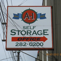 Photo taken at A-1 Self Storage LLC by larry b. on 5/8/2015