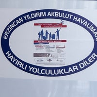 Photo taken at Erzincan Yıldırım Akbulut Airport (ERC) by Serhat F. on 3/17/2024
