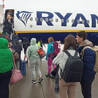 Photo taken at Ryanair FR1014 • PRG – STN by Liam P. on 1/24/2023