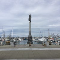 Photo taken at Seattle Fisherman&amp;#39;s Memorial by Ken R. on 4/20/2018