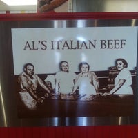 Photo taken at Al&amp;#39;s Italian Beef by Carlos d. on 3/4/2014