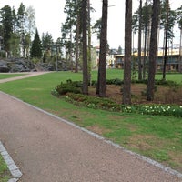 Photo taken at Pomeranssipuisto by Vesa H. on 5/11/2014