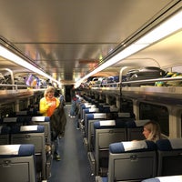 Photo taken at Amtrak Train 393 Illini by Daniel K. on 11/26/2017