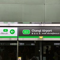 Photo taken at Changi Airport MRT Station (CG2) by Sars C. on 7/8/2023