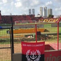 Photo taken at Estádio Adelmar da Costa Carvalho (Ilha do Retiro) by Adélio L. on 11/18/2018